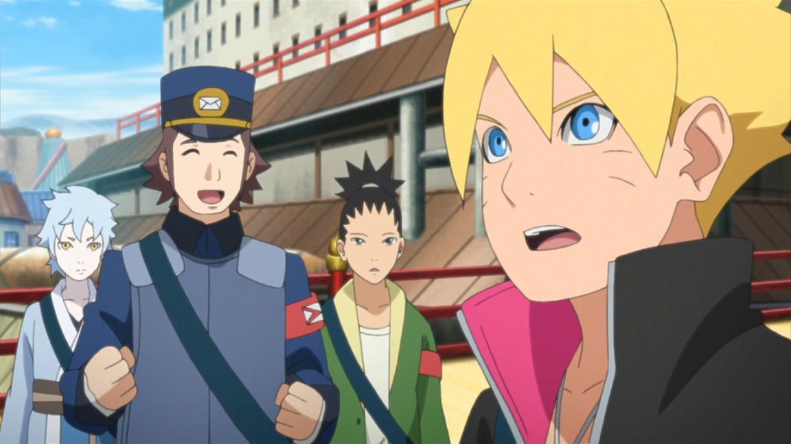 "Boruto: Naruto Next Generations" Gôsuto jiken, sôsa kaishi!!