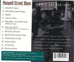 Jimmie Lee Robinson - Maxwell Street Blues by Jimmie Lee Robinson