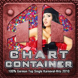 Various Artists - Chart Container - 100% German Top Single Karneval - Hits 2010