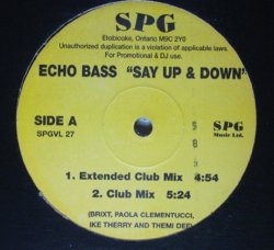 Echo Bass - Say Up + Down (x4)