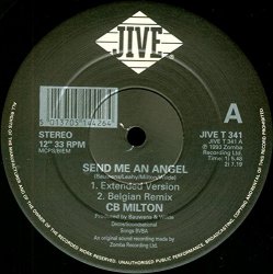 CB MILTON - SEND ME AN ANGEL 12 INCH (12" VINYL) UK JIVE