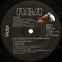 Chad - Fast music, love & promises (US, Promo, incl. Remix)