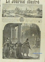 Le Journal Illustré - Le Journal Illustre n°49 15-22/01/1865 Garotters Chasse en Ecosse Benediction de la Neva