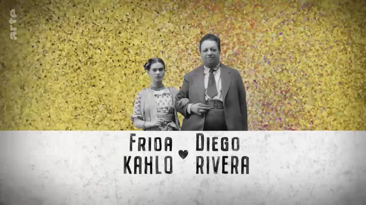 "L'amour à l'oeuvre" Frida Kahlo et Diego Rivera
