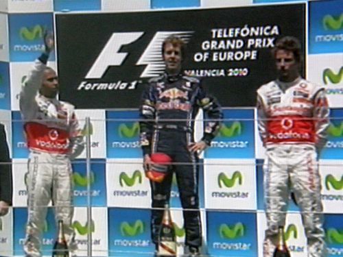"Formula 1" 2010 European Grand Prix