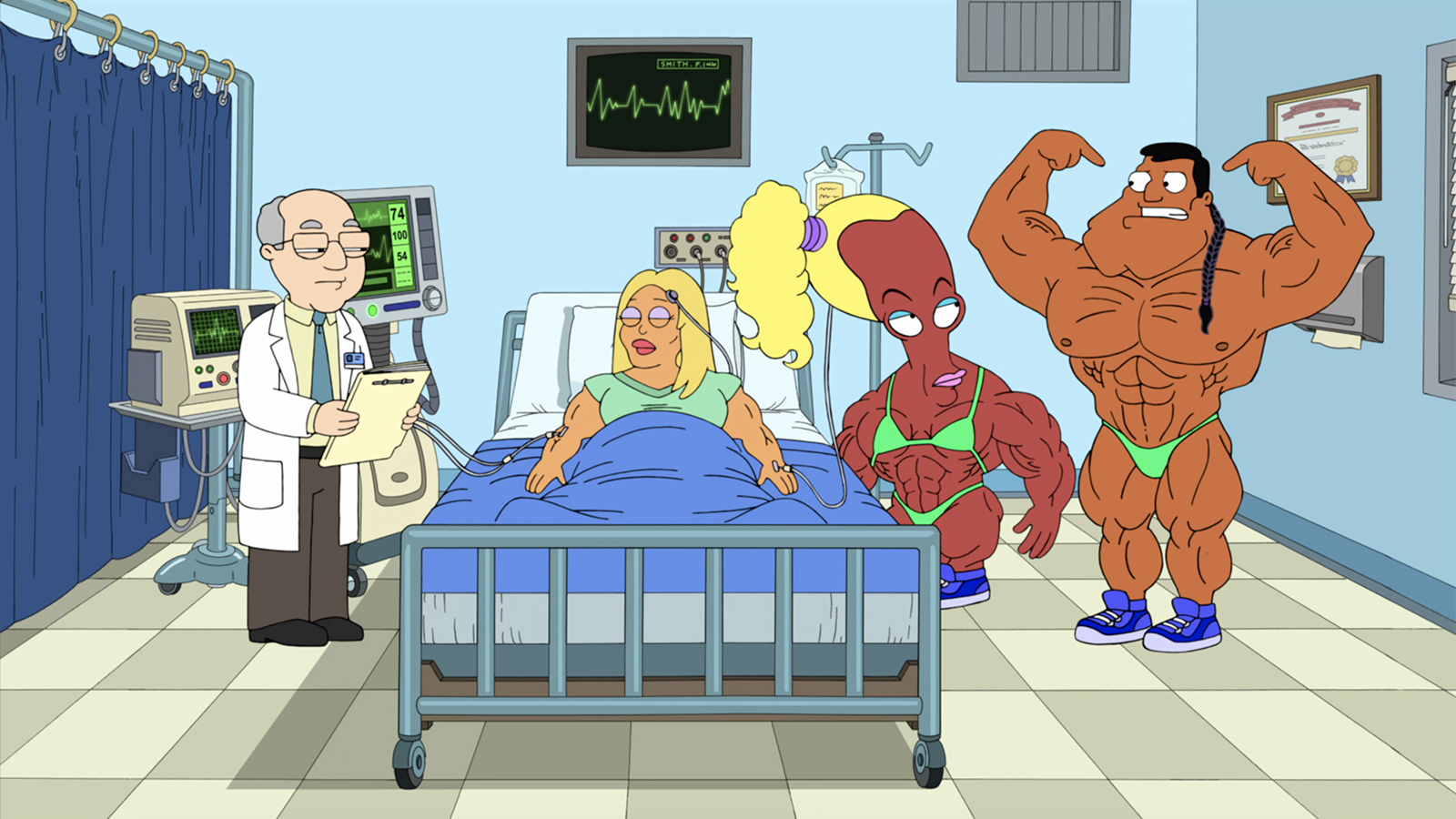 "American Dad!" One-Woman Swole