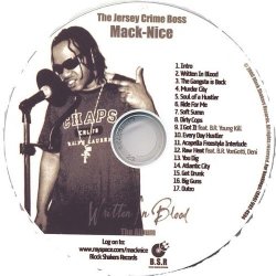 Jersey Crime Boss Mack-Nice - Written in Blood