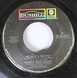 Three Dog Night - Three Dog Night 45 RPM Black & White / Freedom for the Stallion