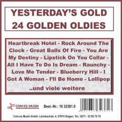 Yesterdays gold - Yesterday's Gold - 24 Golden Oldies