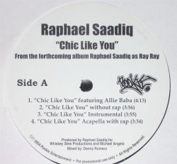 Raphael Saadiq - Chic Like You / Rifle Love