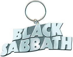 Black Sabbath - Portachiavi Black Sabbath Wavy (Metallo)