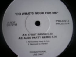 2 Unlimited - 2 UNLIMITED Do Whats Good For Me UK 12" promo