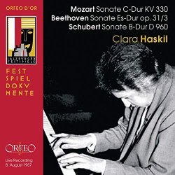 Mozart, Beethoven & Schubert: Piano Sonatas (Live)