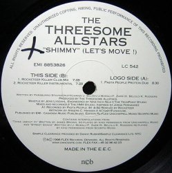 The Threesome Allstars - Shimmy (Let's Move!)
