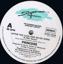 PRINCESS - AFTER THE LOVE HAS GONE