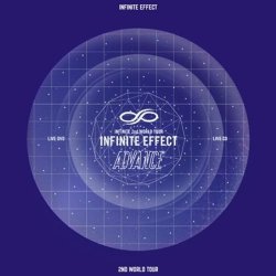 INFINITE - INFINITE-[EFFECT ADVANCE LIVE] 2DVD+2CD+92p PhotoBook+PhotoCard K-POP Sealed