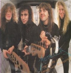 METALLICA - $5.98 E.P. / GARAGE DAYS RE-REVISITED 12" SINGLE UK VERTIGO 1987