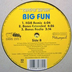 Central Seven - Big Fun [Vinyl Maxi-Single]