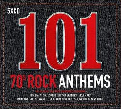 Various Artists - 101 70s Rock Anthems [Import allemand]